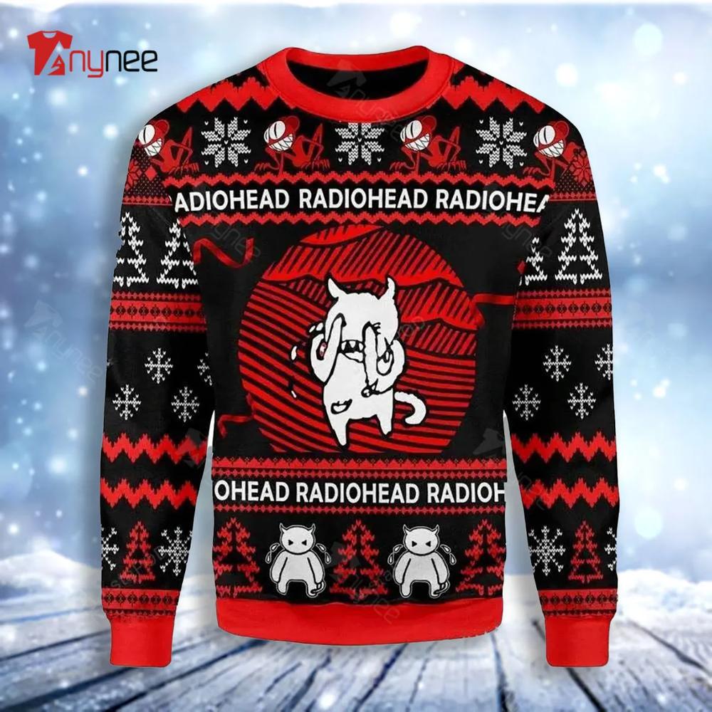 Radiohead Ugly Christmas Sweater- Best Christmas Gifts 2023