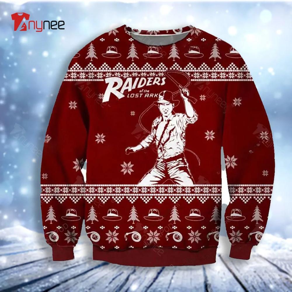 Raiders Of The Lost Ark Knitting Pattern For Ugly Christmas Sweater- Best Christmas Gifts 2023