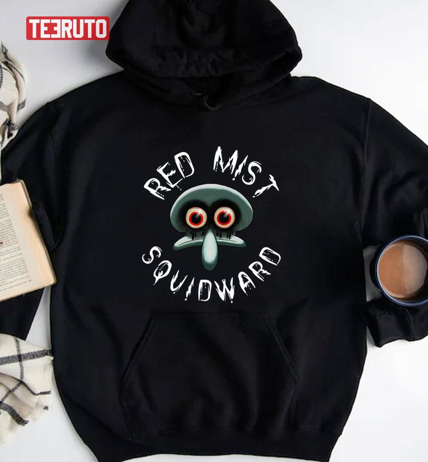 Red Mist Squidward Halloween Unisex T-Shirt