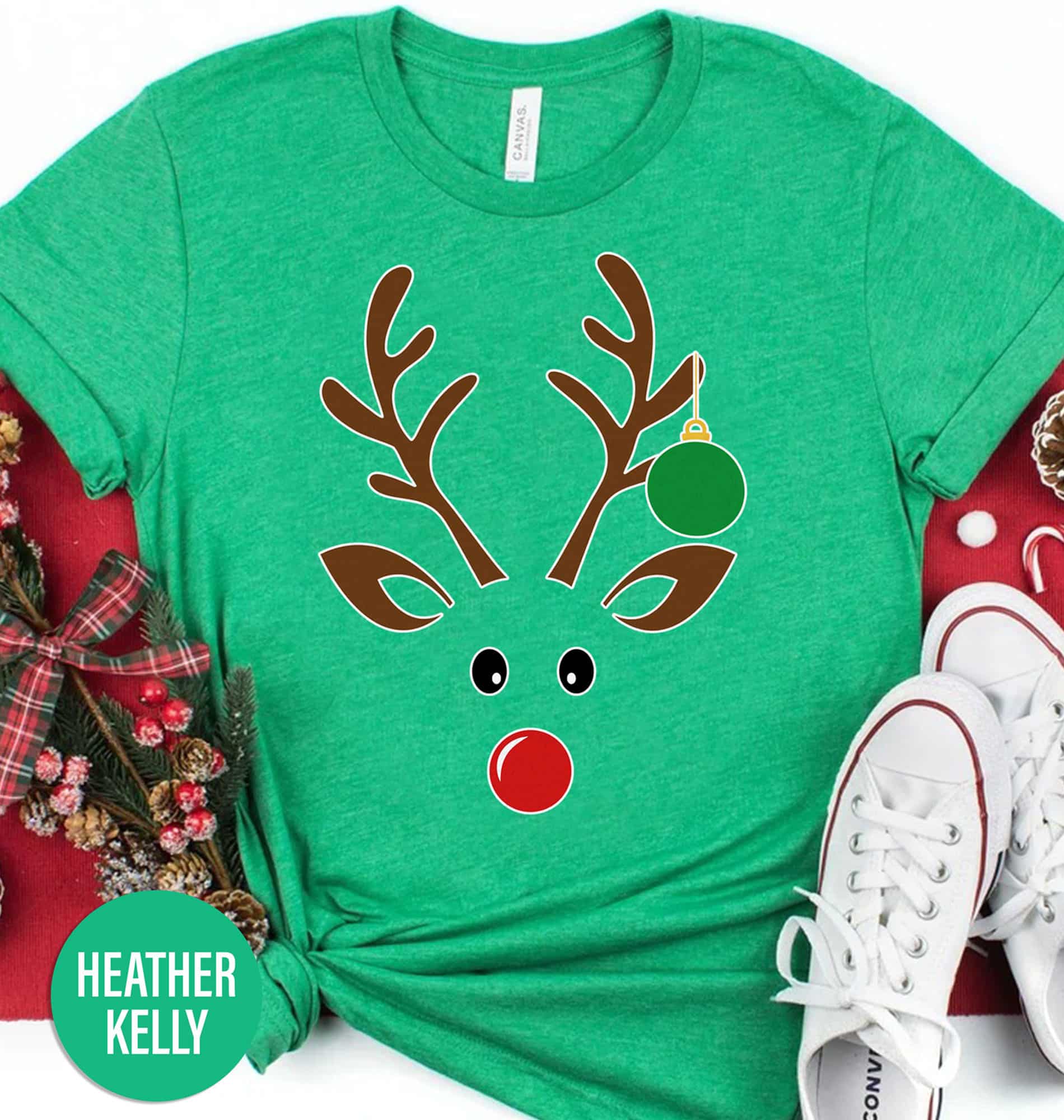 Reindeer Delight: Festive Christmas Shirt