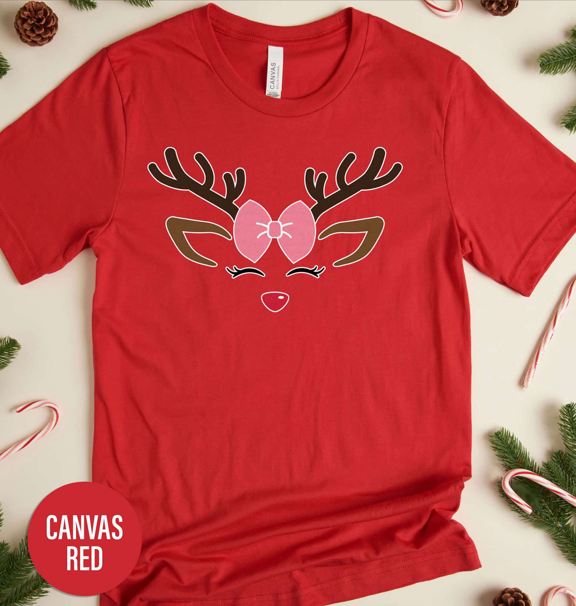 Reindeer Delight: Festive Christmas Shirt