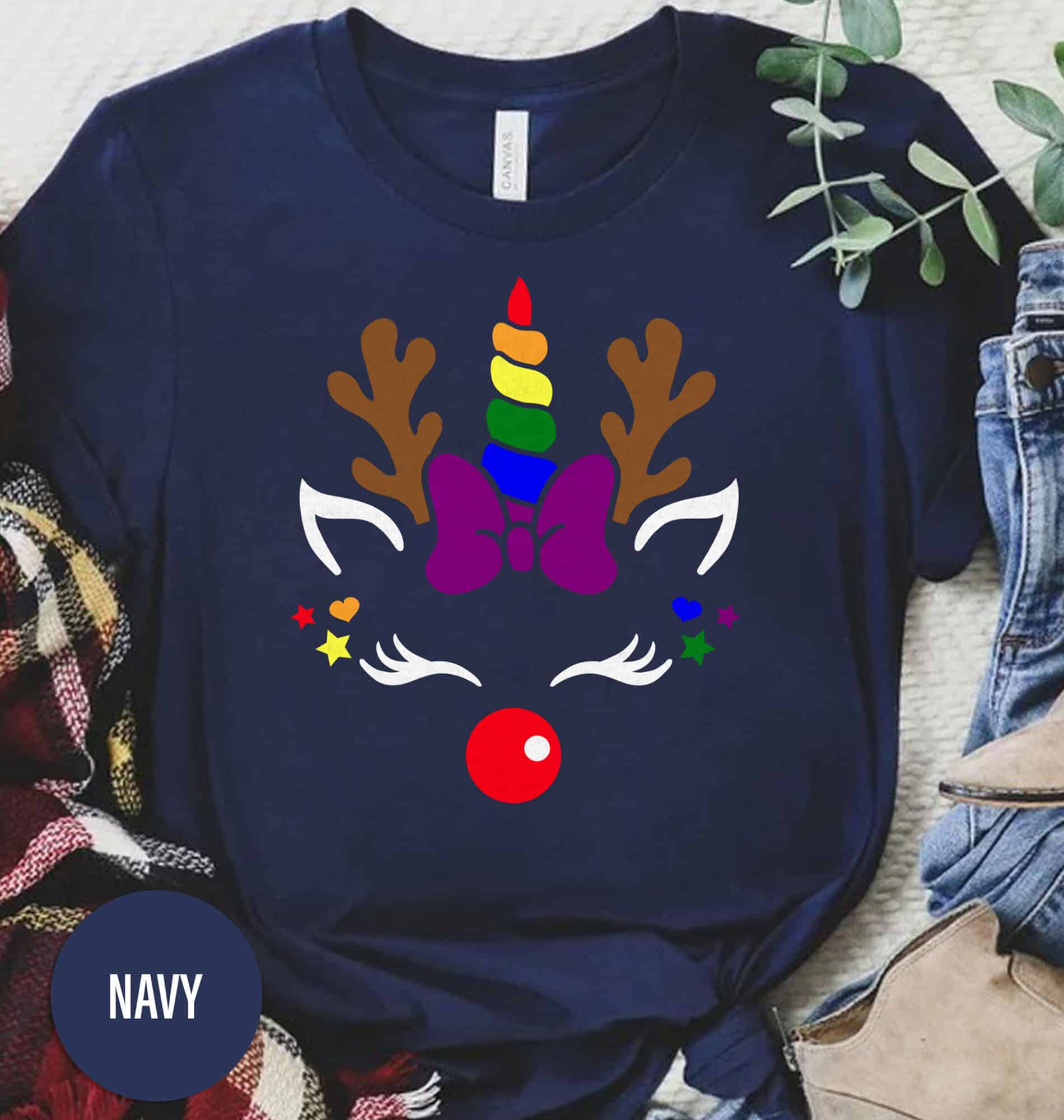 Reindeer Festive Shirt  Xmas Exclusive