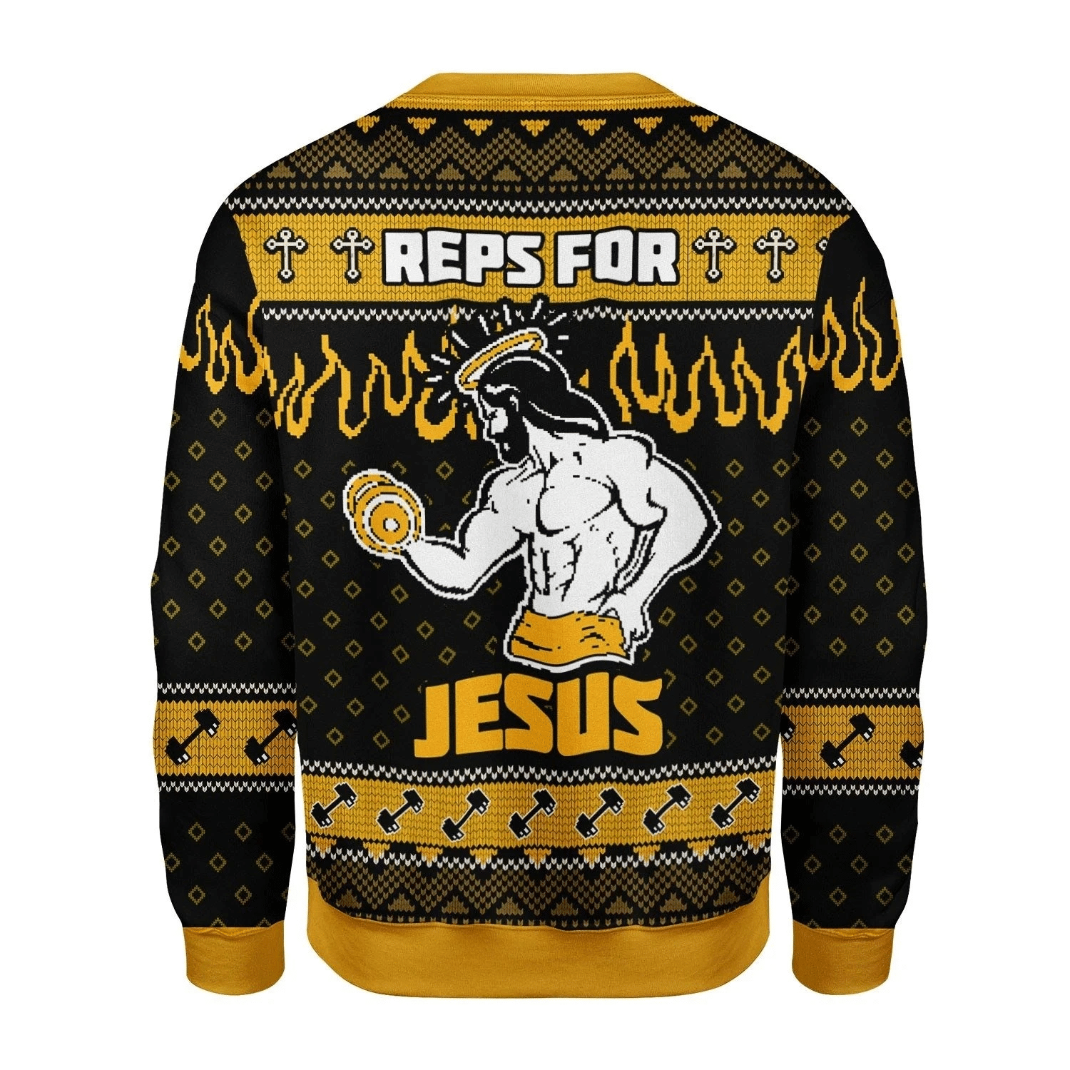 Reps For Jesus Ugly Christmas Sweater | For Men & Women | Adult | US3718- Best Christmas Gifts 2023