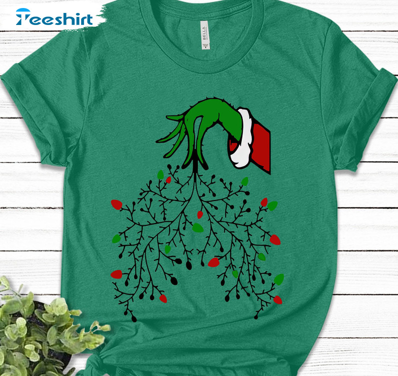 Respiratory Therapist Shirt, Christmas Grinch Crewneck Unisex Hoodie