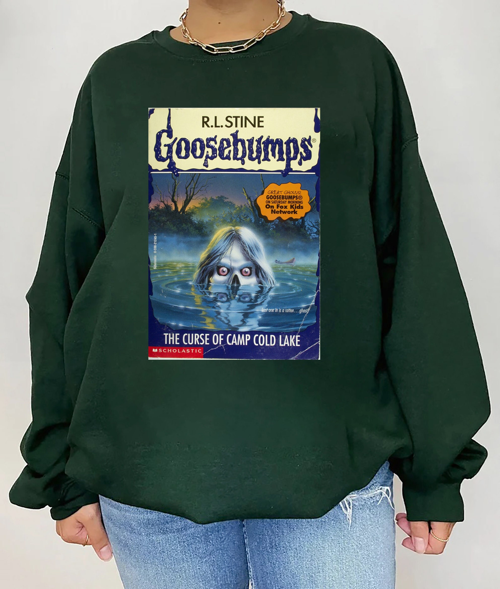 Retro Goosebumps Horror Sweatshirt