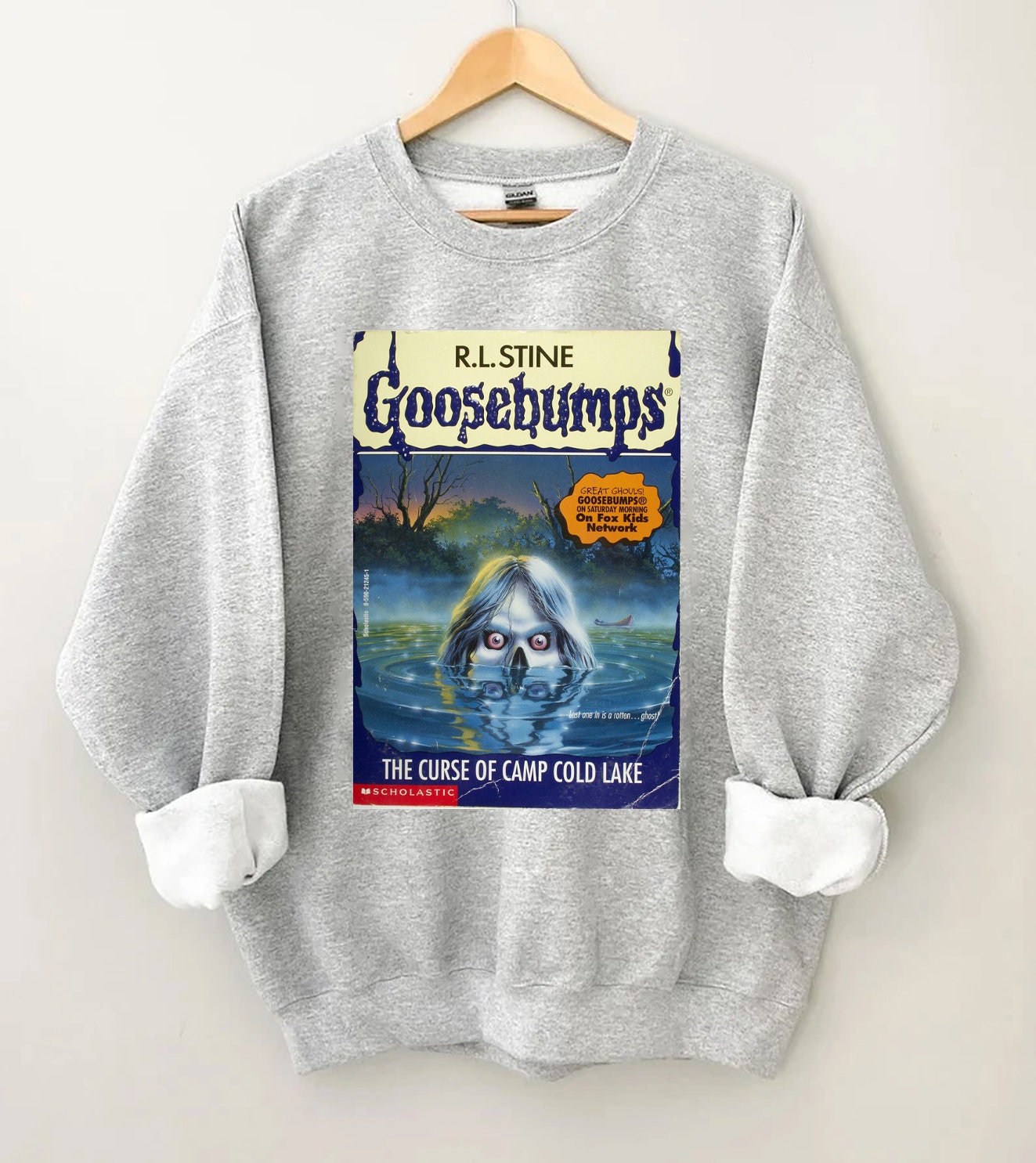 Retro Goosebumps Horror Sweatshirt