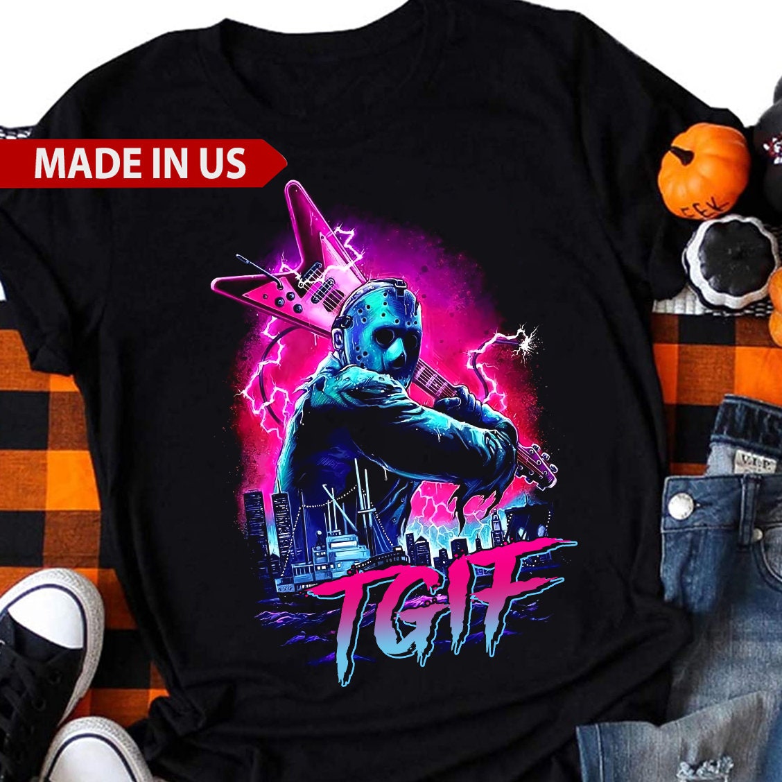 Retro TGIF Friday the 13th Hoodie