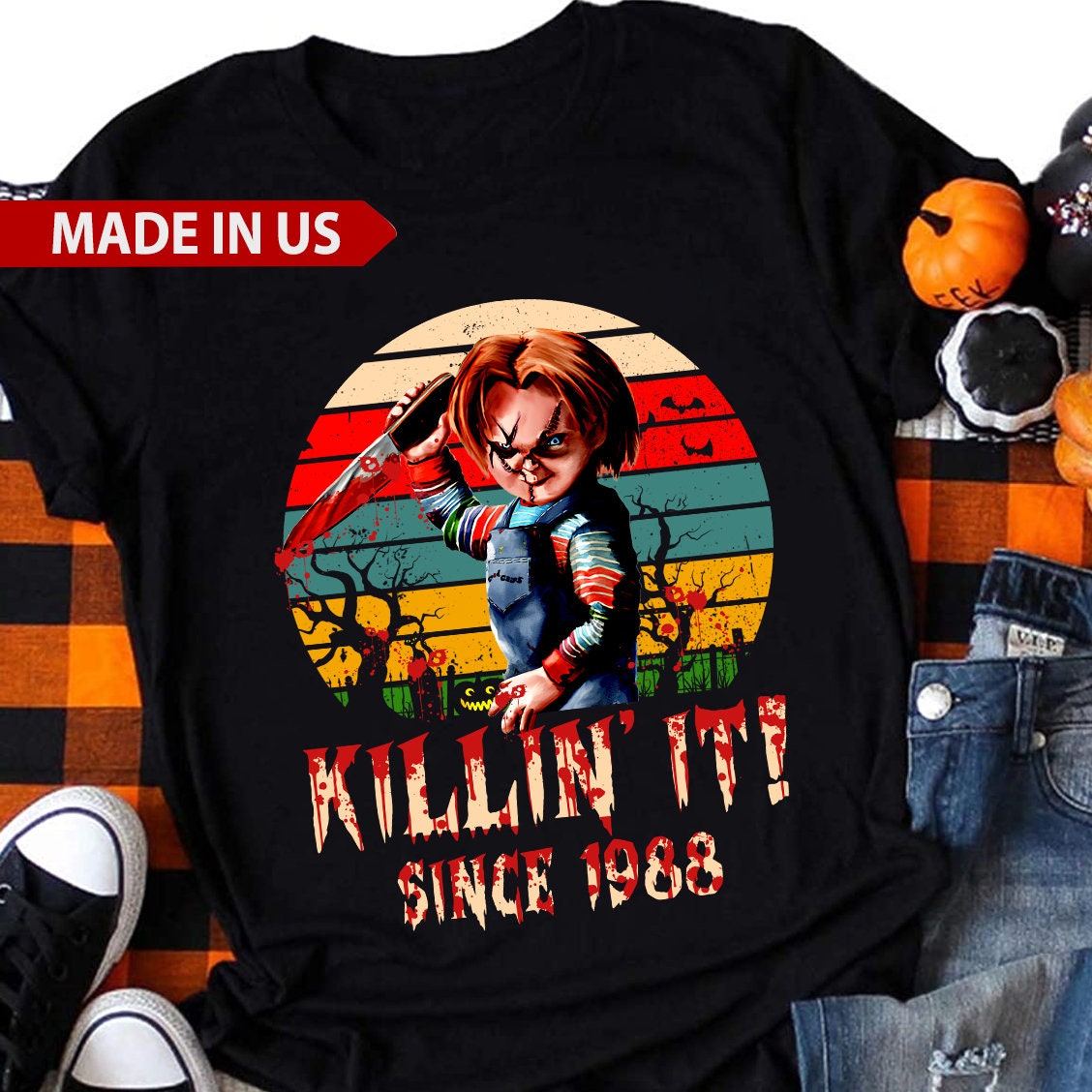 Retro Vintage Killing It Since 1988 T-Shirt