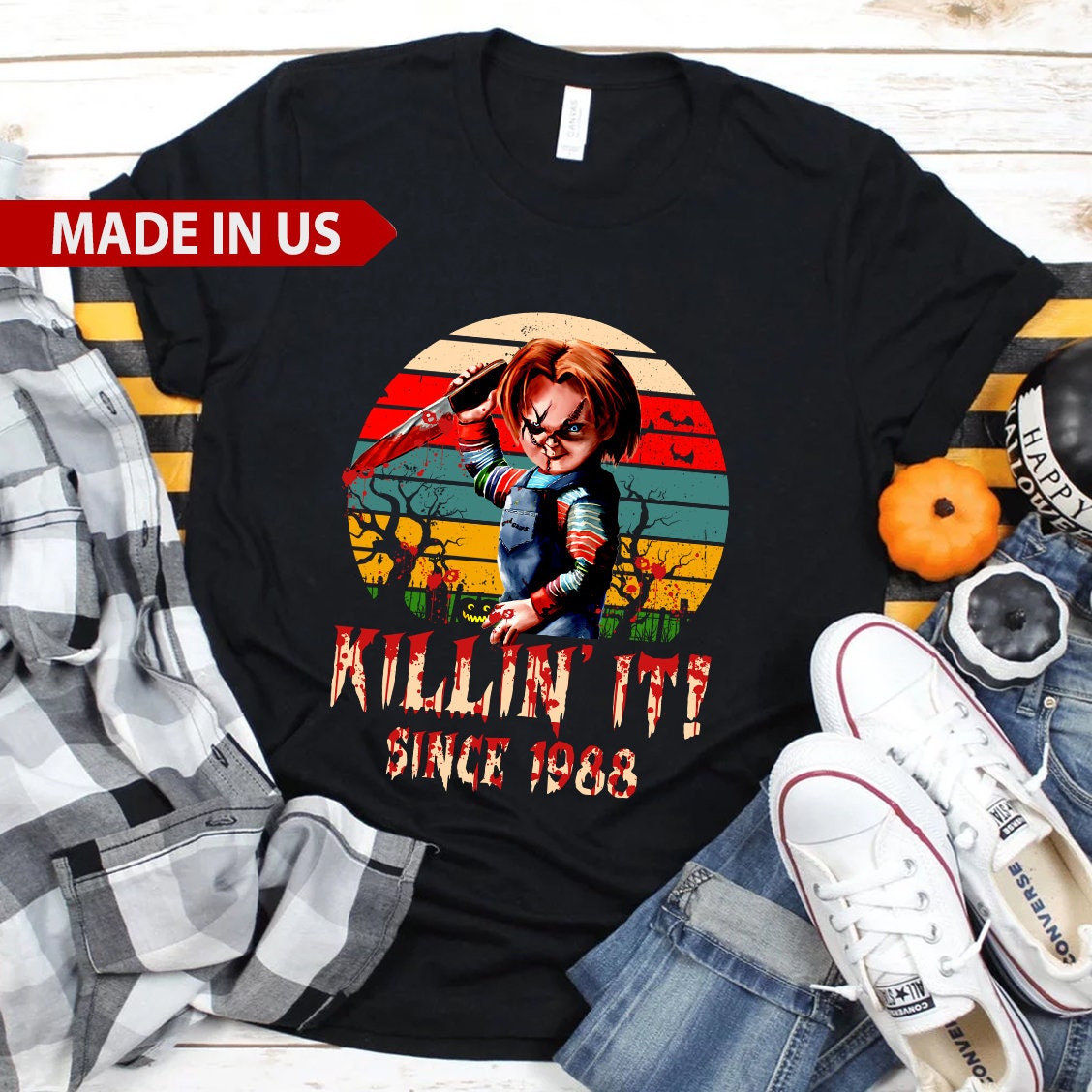 Retro Vintage Killing It Since 1988 T-Shirt