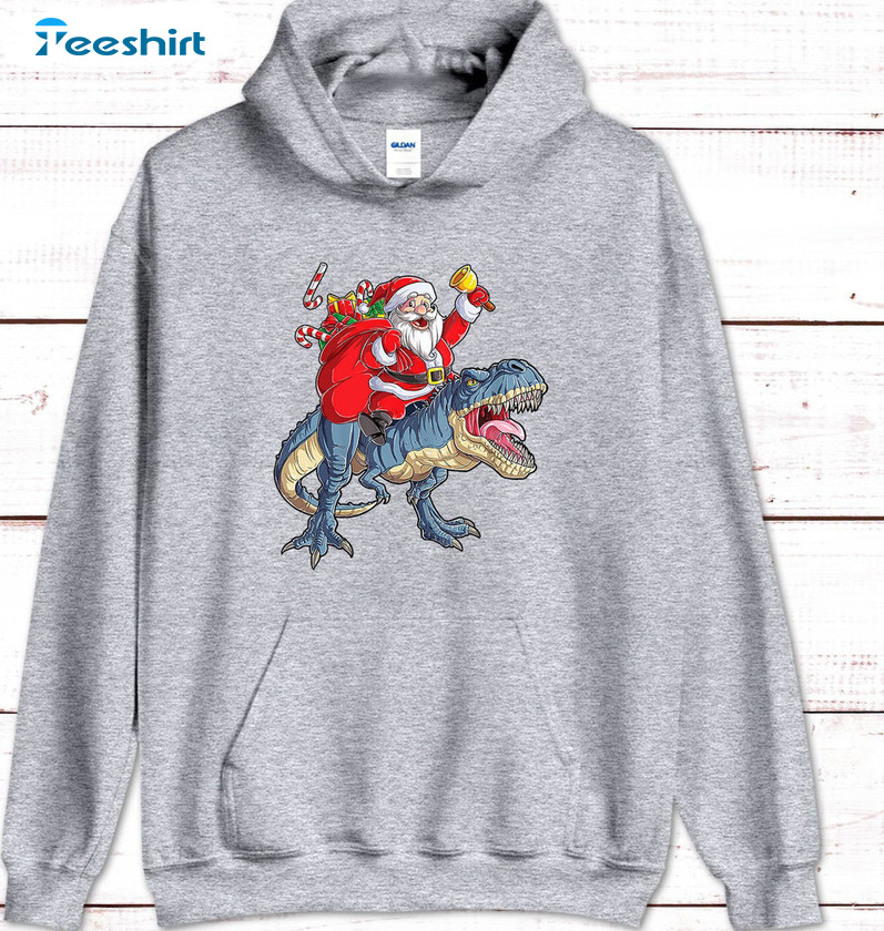 Rex The Halls Shirt, Christmas Sweatshirt Roarsome Christmas Shirt