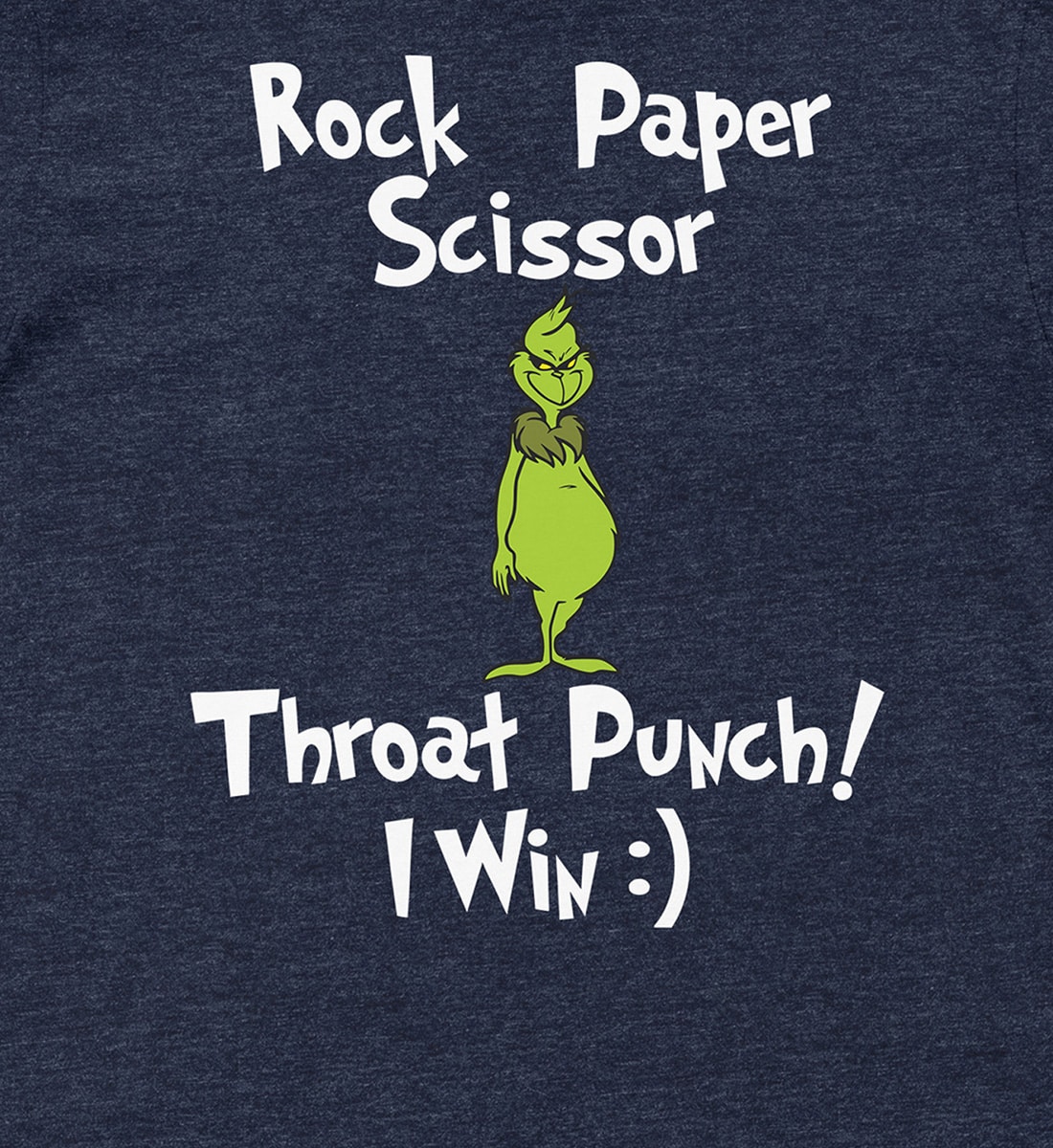 Rock Paper Scissors Xmas Shirt