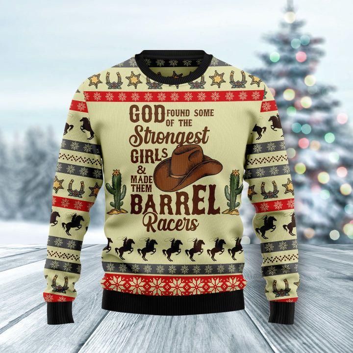 Rodeo Girl Ugly Christmas Sweater | For Men & Women | Adult | US1376- Best Christmas Gifts 2023