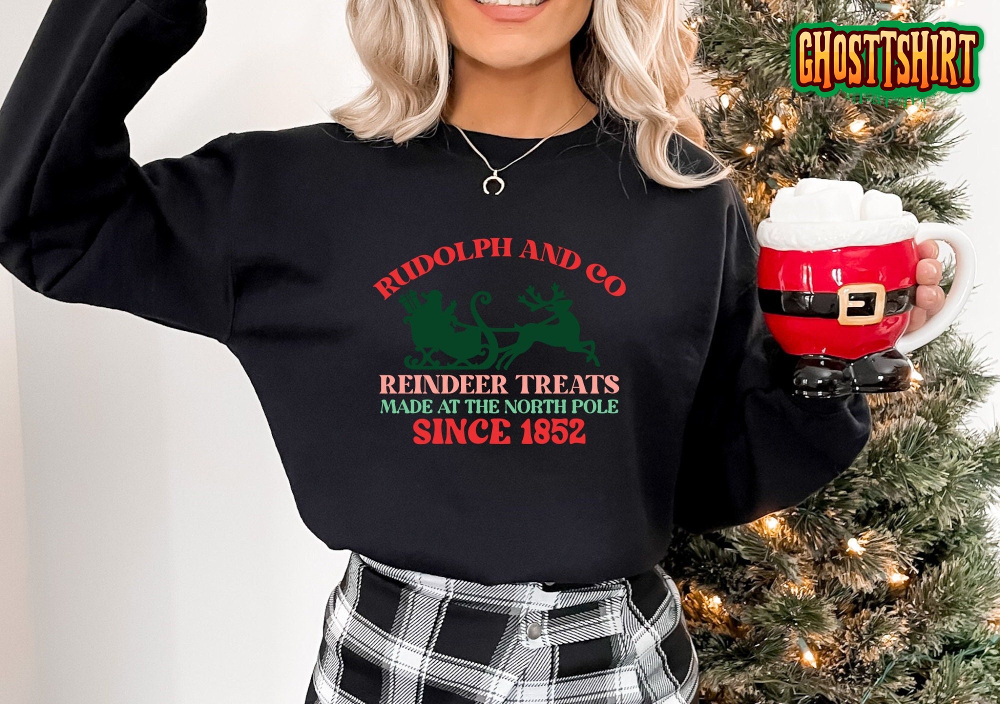 Rudolph And Co Christmas Sweatshirt