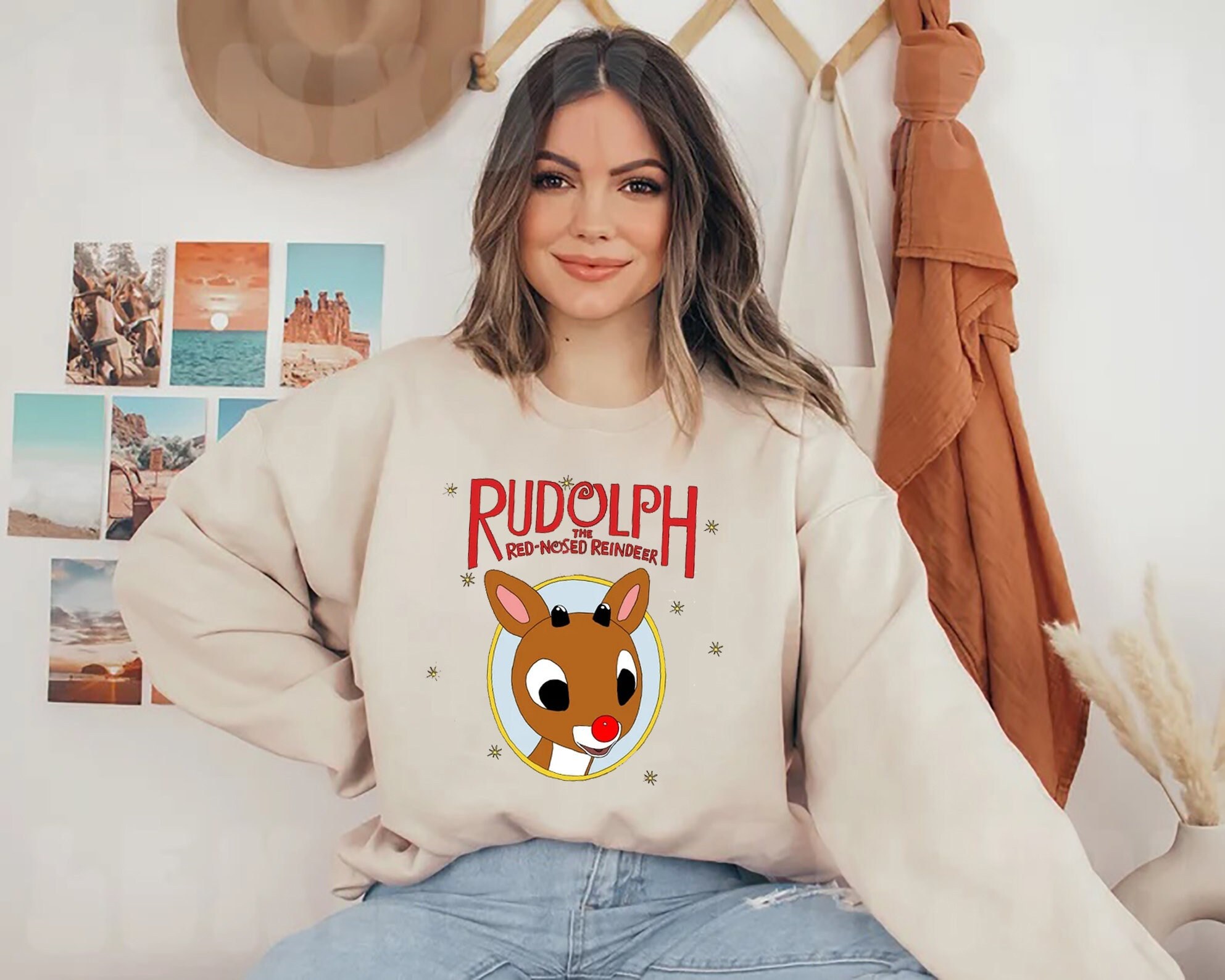 Rudolph The Red Nosed Reindeer Sweatshirt