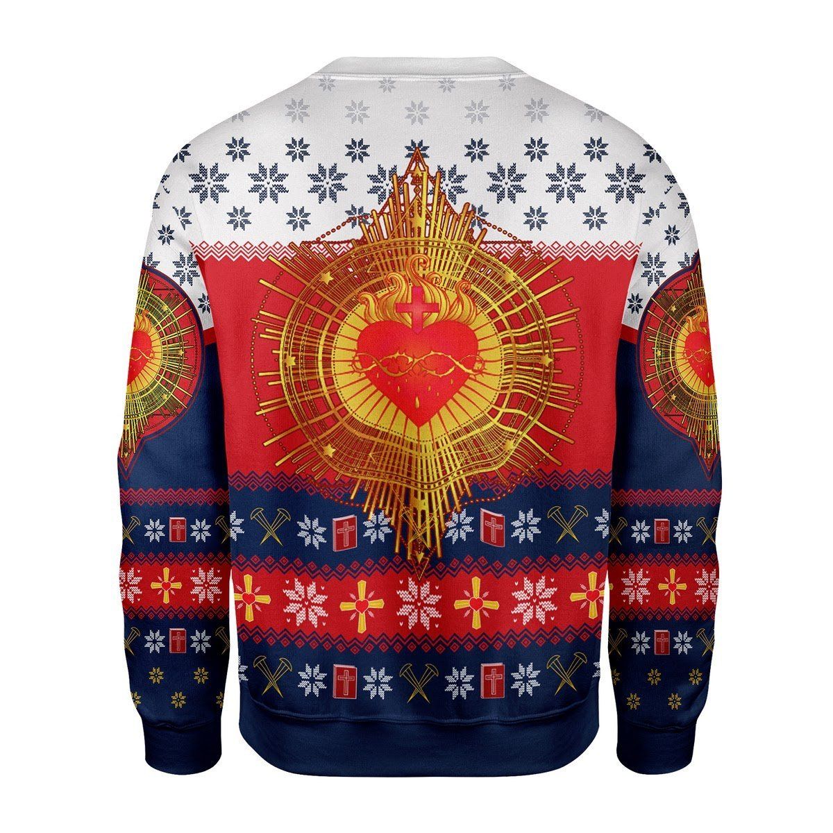 Sacred Heart Ugly Christmas Sweater | For Men & Women | Adult | US3413- Best Christmas Gifts 2023