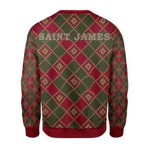 Saint James The Less Ugly Christmas Sweater | For Men & Women | Adult | US3523- Best Christmas Gifts 2023