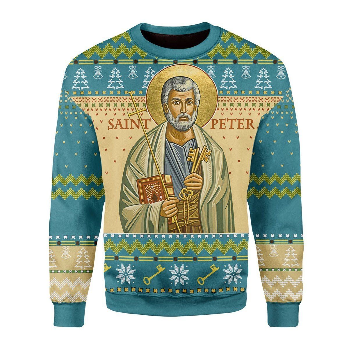 Saint Peter Ugly Christmas Sweater | For Men & Women | Adult | US3465- Best Christmas Gifts 2023