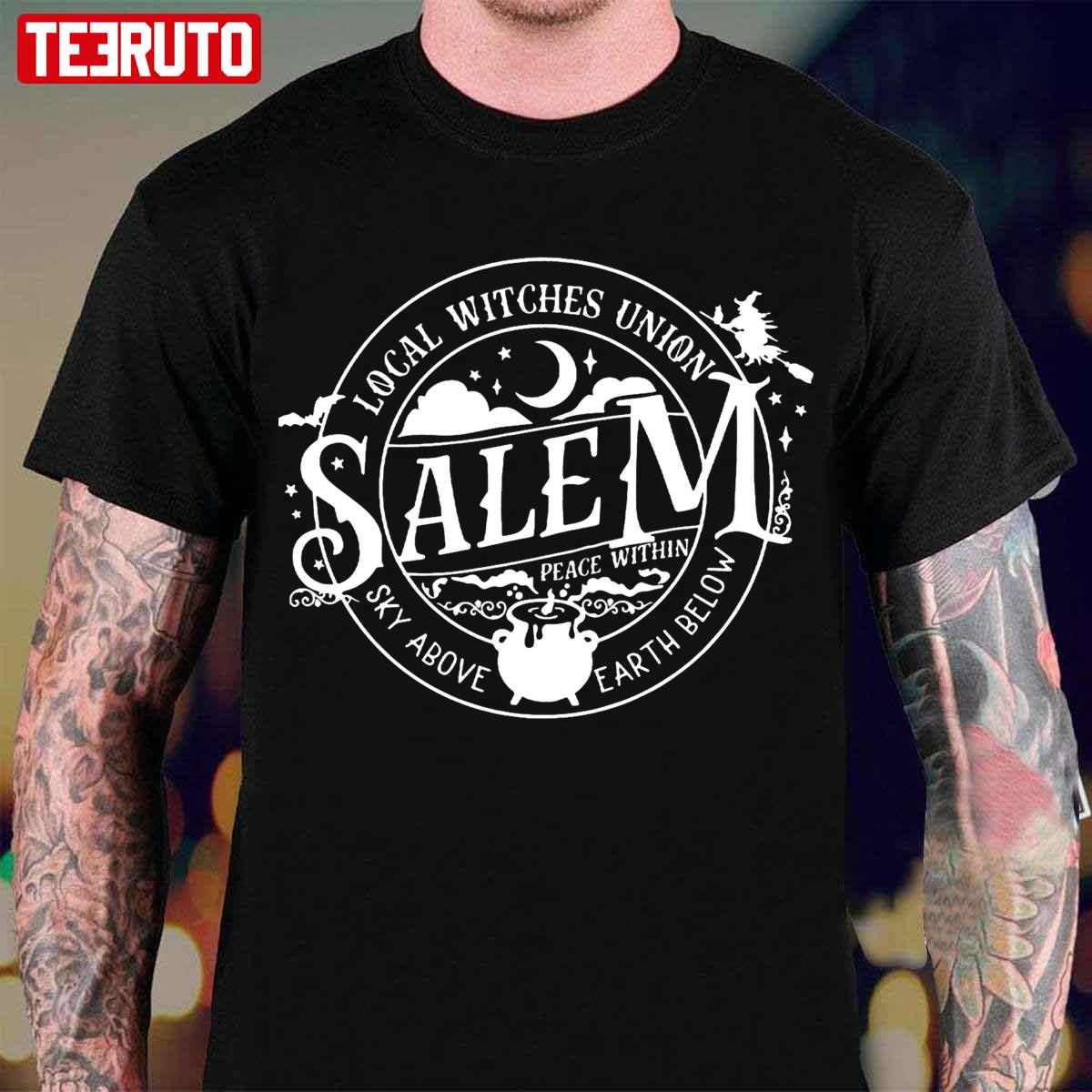 Salem Local Witch Union Halloween Unisex T-Shirt