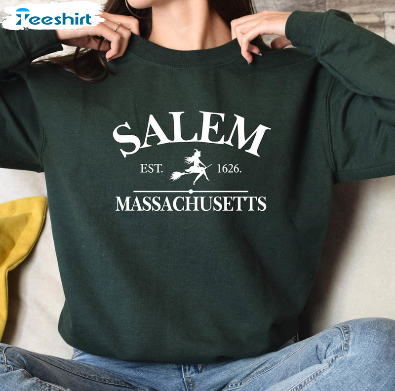 Salem Massachusetts Vintage Halloween Shirt