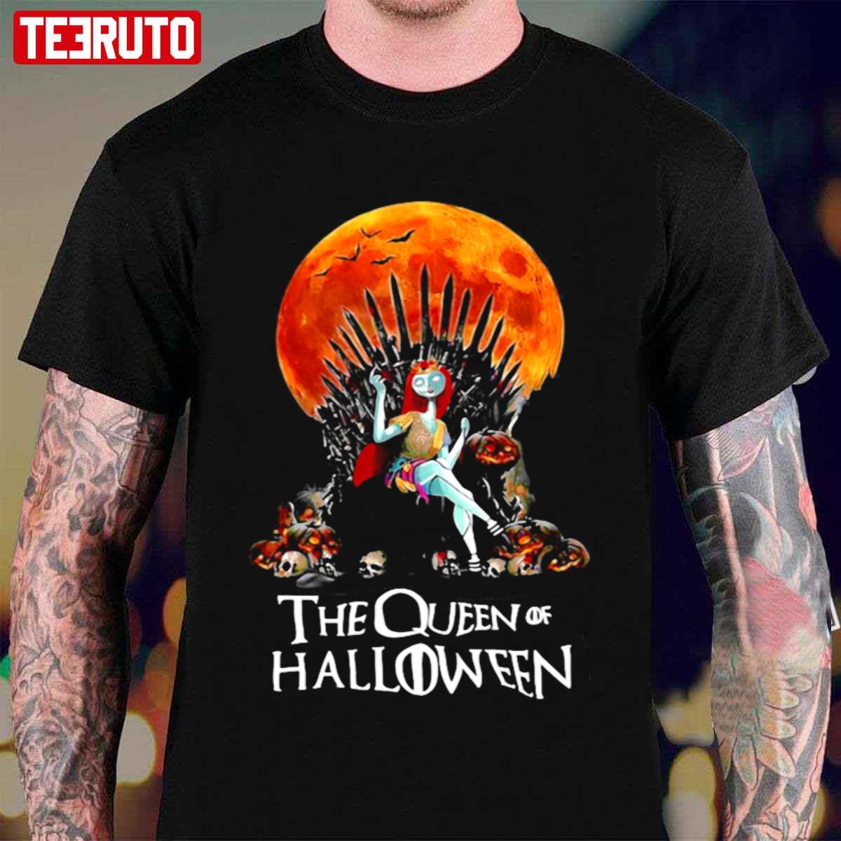 Sally Princess The Queen Of Halloween Unisex T-Shirt