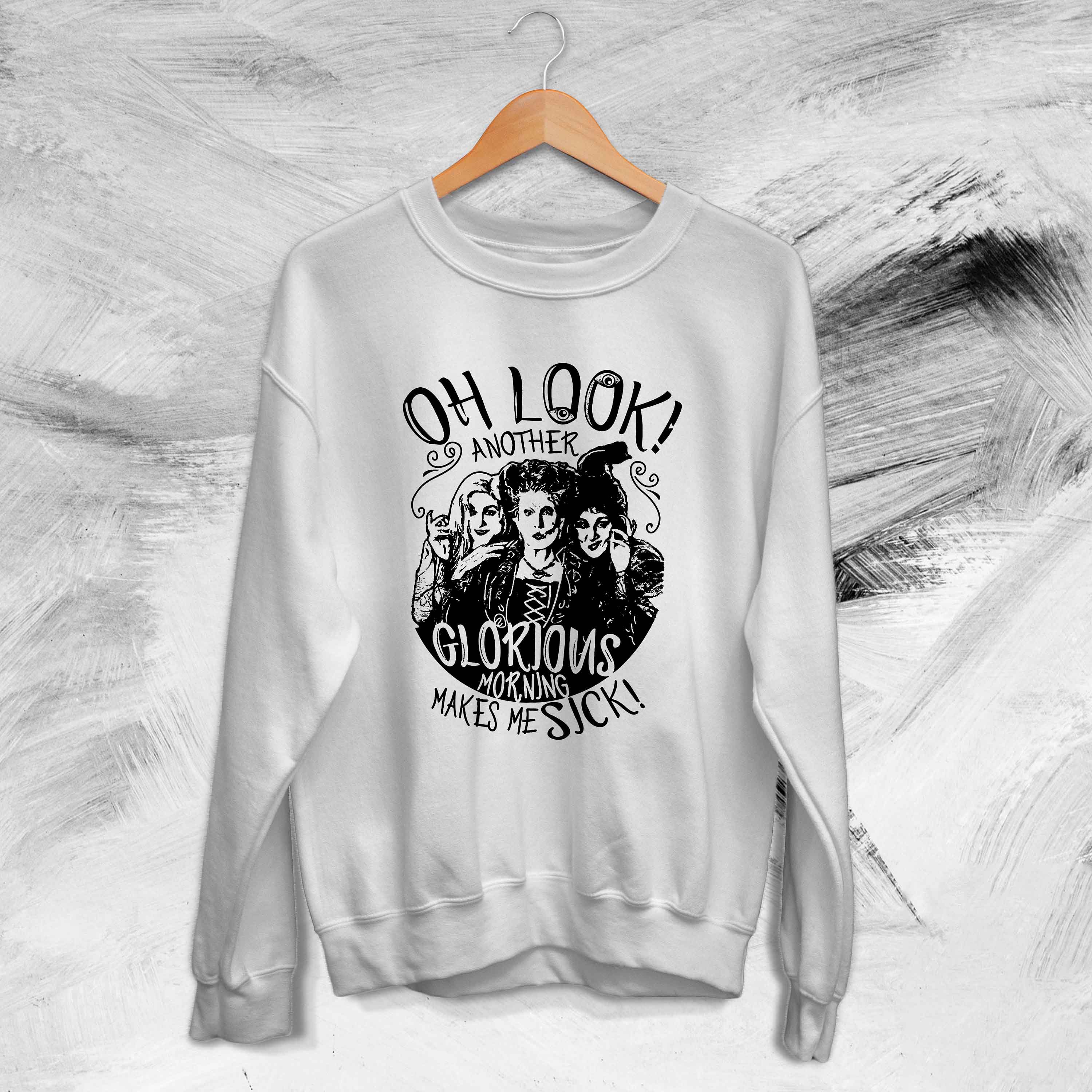 Sanderson Sisters Halloween Oh Look Hocus Pocus Vintage Halloween Unisex Sweatshirt