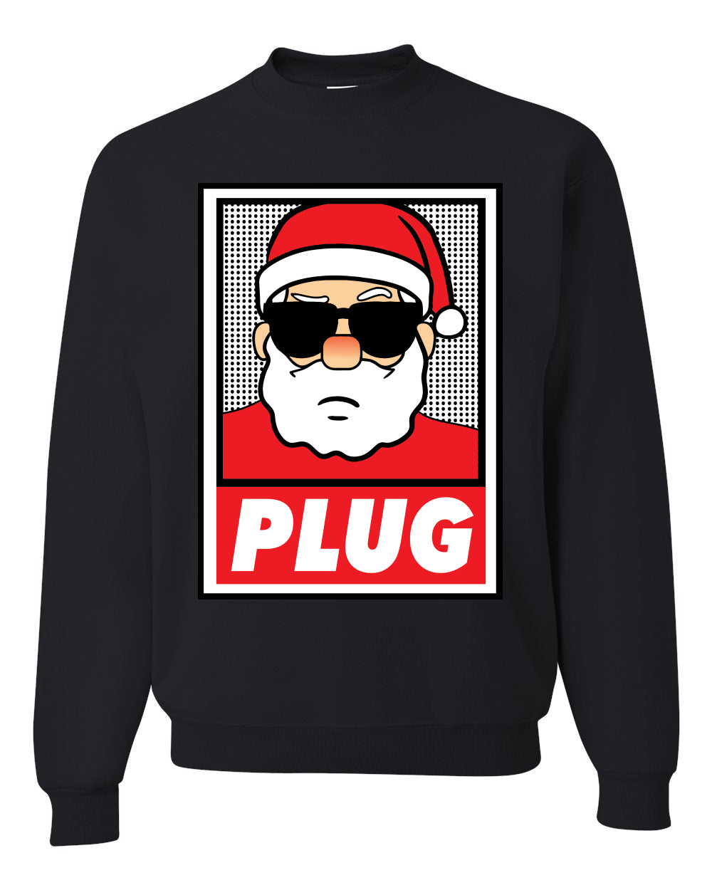 Santa Claus Plug Escobar Narcos Funny Merry Ugly Christmas Sweater- Best Christmas Gifts 2023