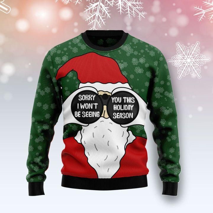 Santa I Won’t Be Seeing You Ugly Christmas Sweater | For Men & Women | Adult | US1501- Best Christmas Gifts 2023