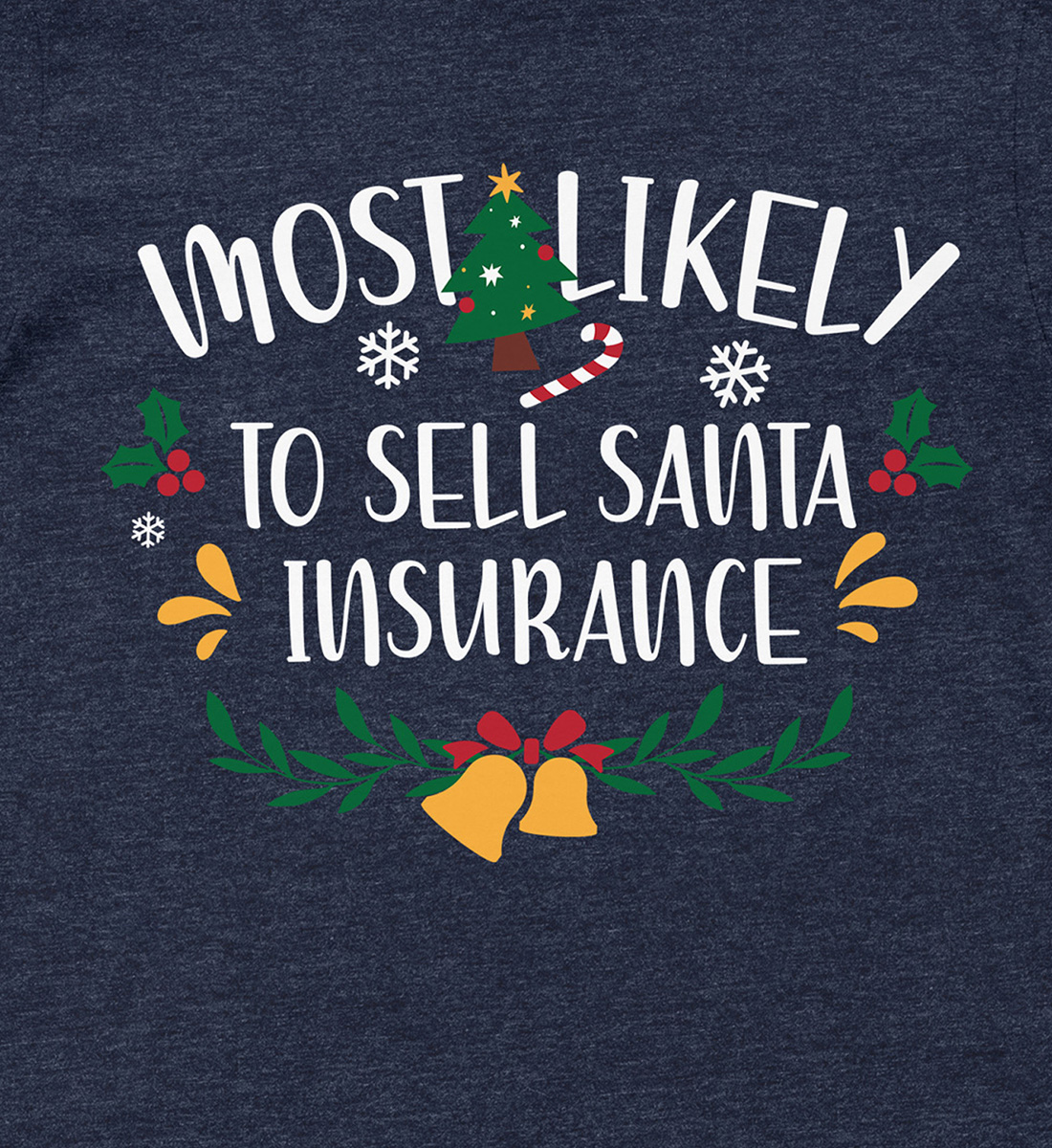 Santa Insurance Fun Christmas Shirt