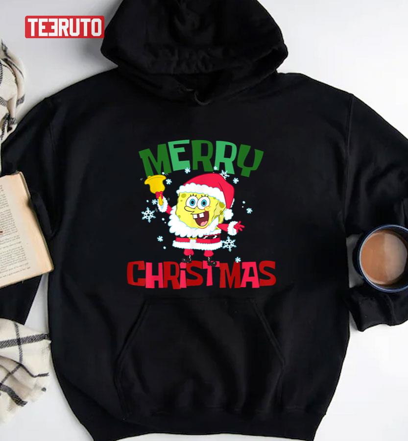 Santa Outfit Merry Christmas Halloween Spongebob Squarepants Unisex T-Shirt