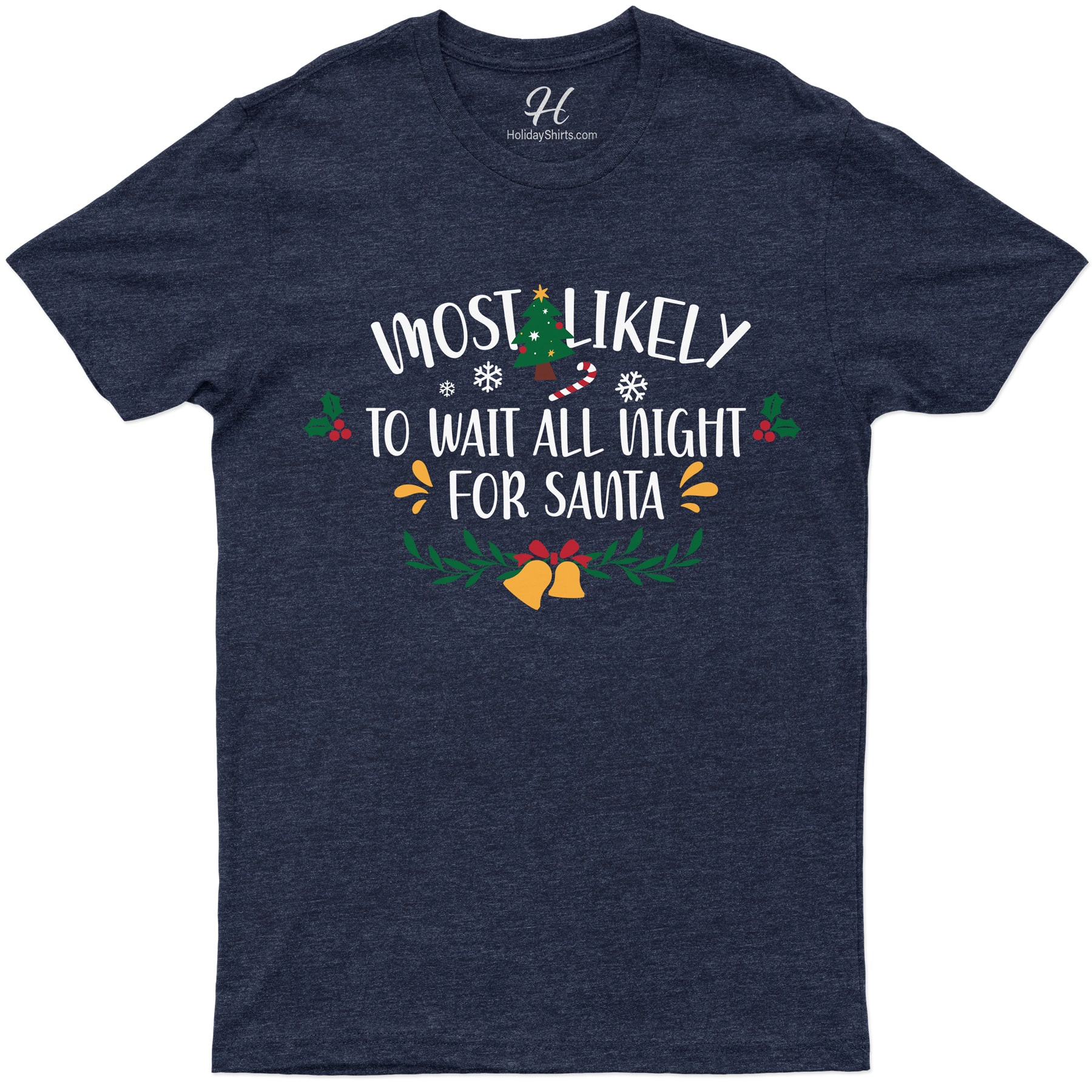 Santa Vigil Holiday Shirt – Christmas Delight