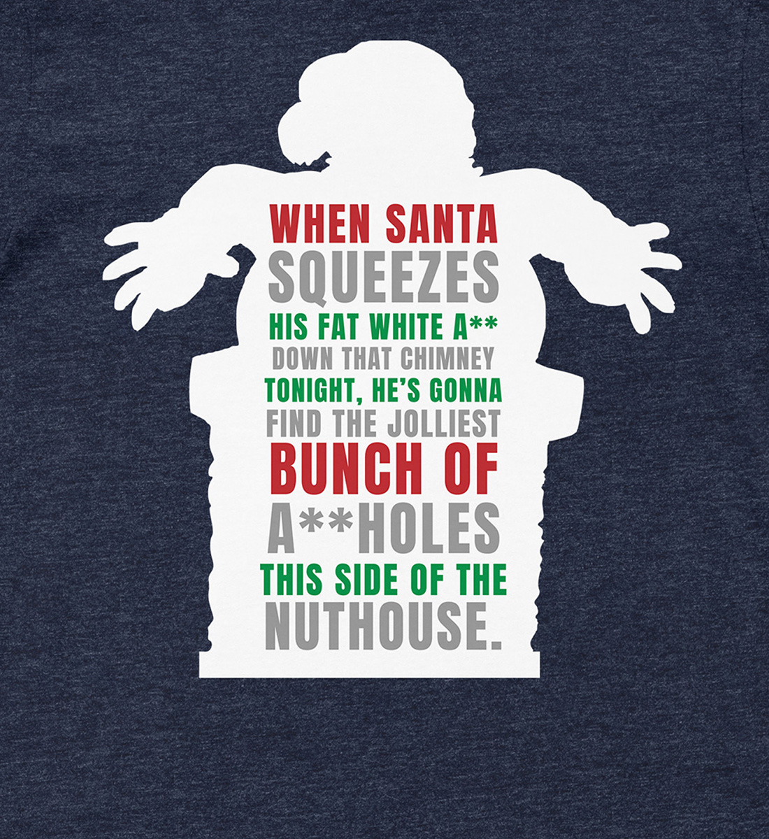 Santa’s Chimney Dive: Xmas Shirt by HolidayShirts