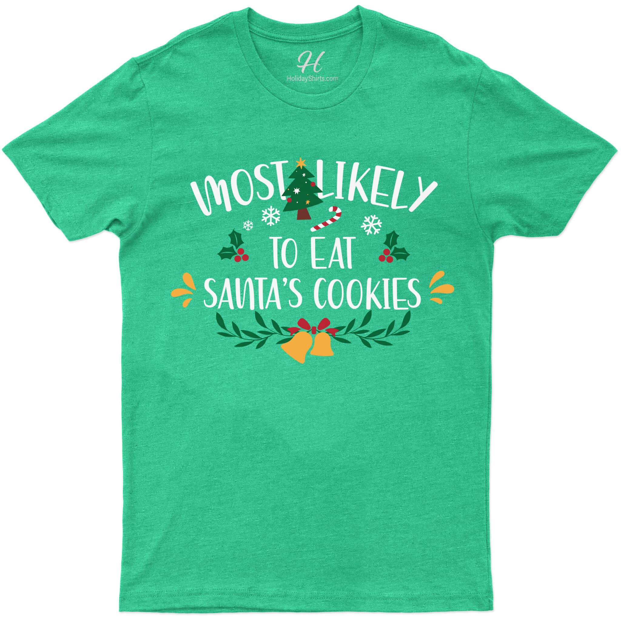 Santa’s Cookie Thief Christmas Shirt