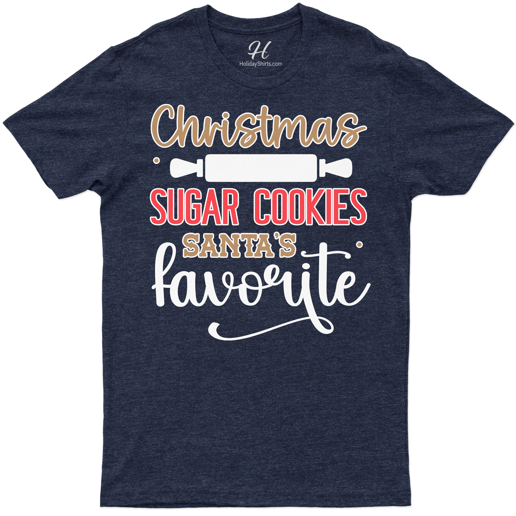 Santa’s Fave Sugar Cookies Christmas Shirt