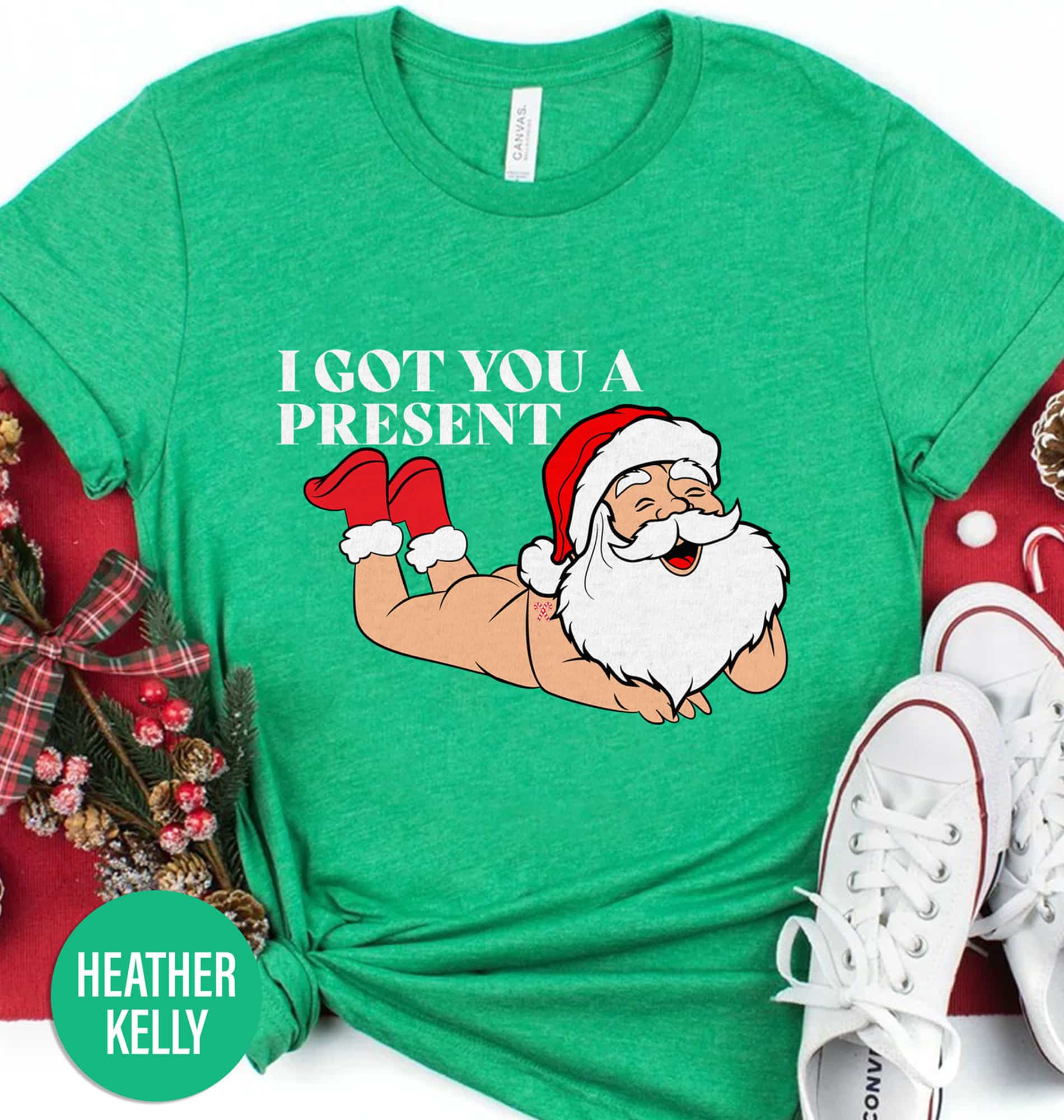 Santa’s Gift Surprise – Christmas Shirt