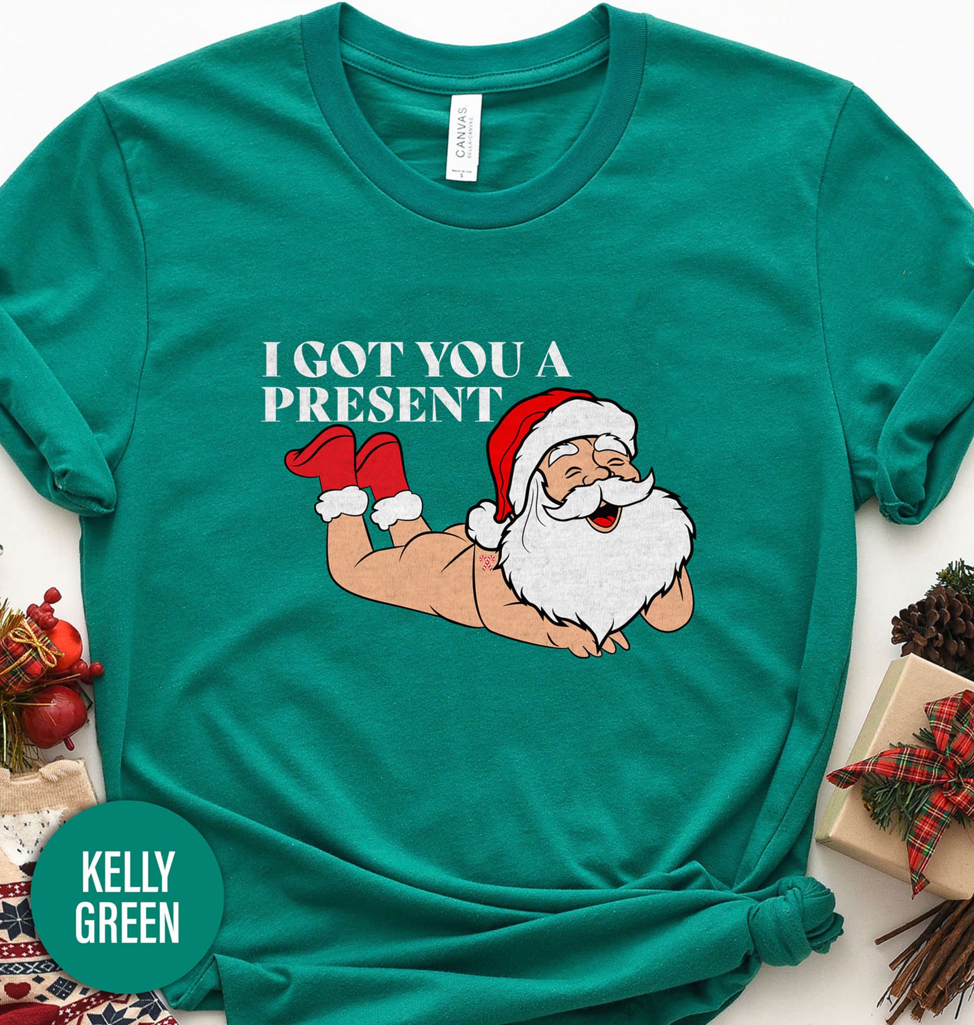 Santa’s Gift Surprise – Christmas Shirt