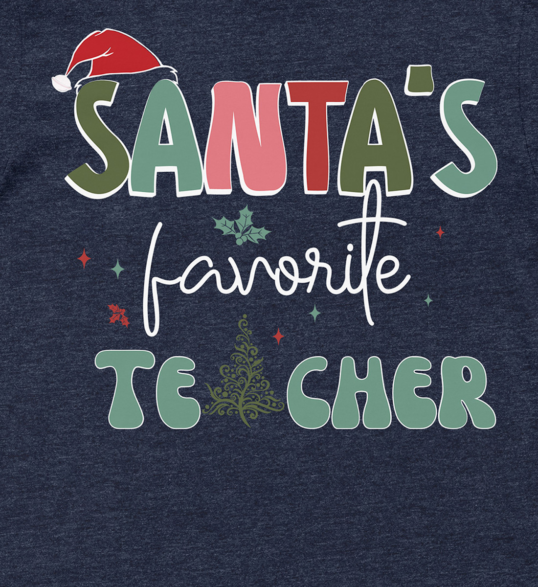 Santa’s Top Pick: Teacher’s Xmas Shirt