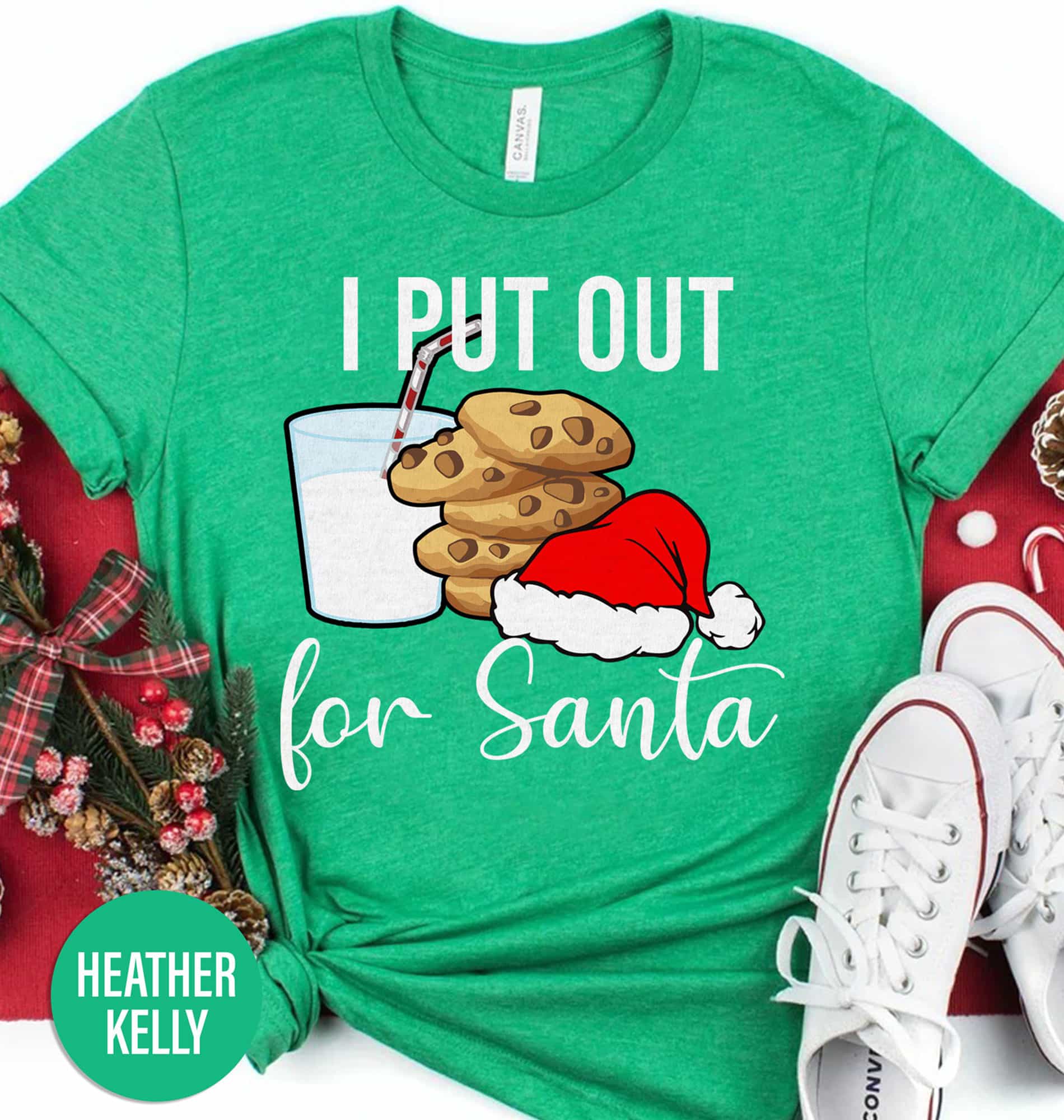 Santa’s Treat: Unique Holiday Shirt