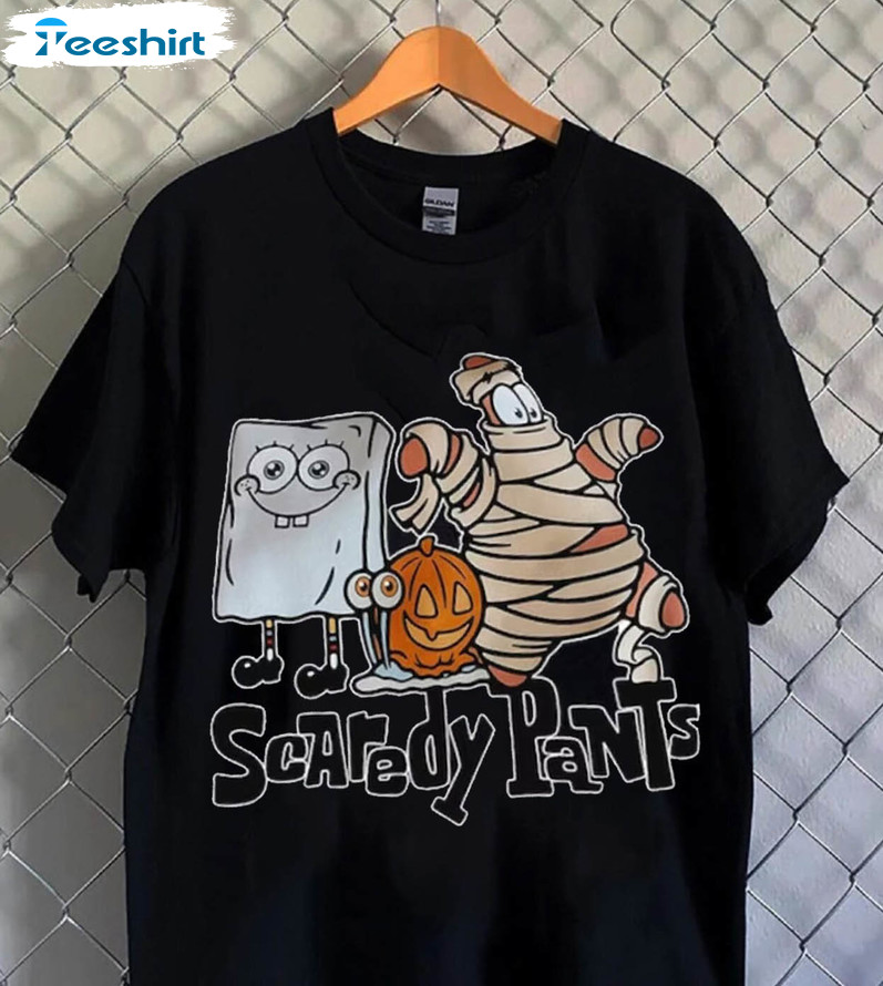 Scaredy Pants Shirt , Rick And Bob Halloween T-shirt Tee Tops