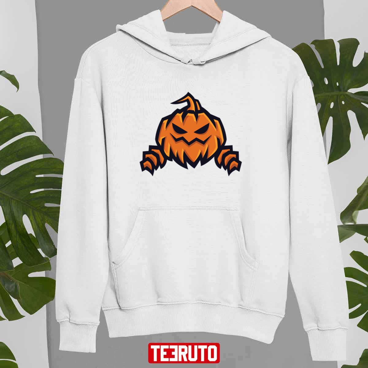 Scary Pumpkin Halloween Unisex Sweatshirt