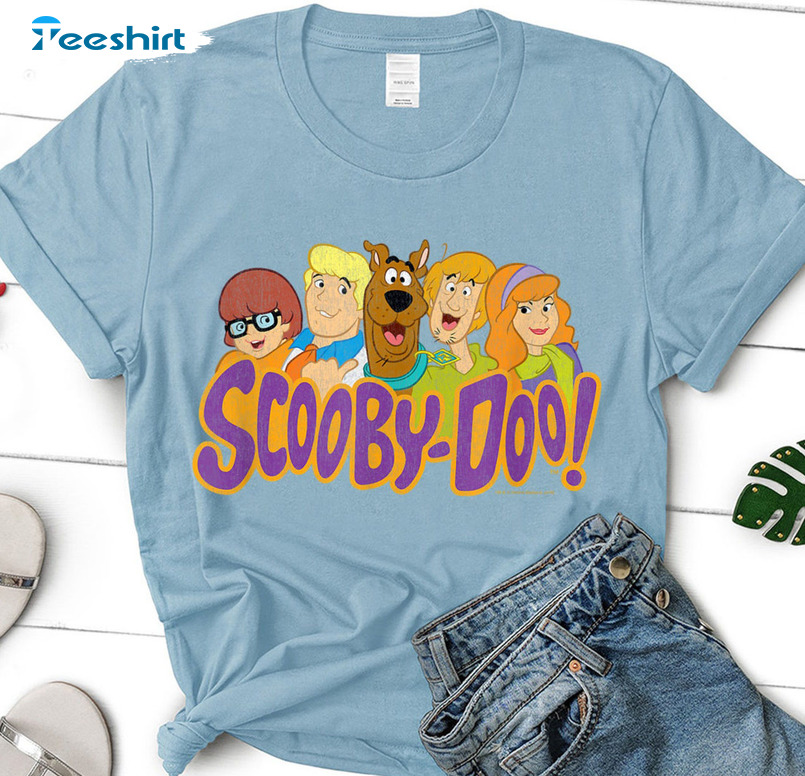 Scooby Doo Shirt – Scooby Gang Christmas Unisex T-shirt Short Sleeve