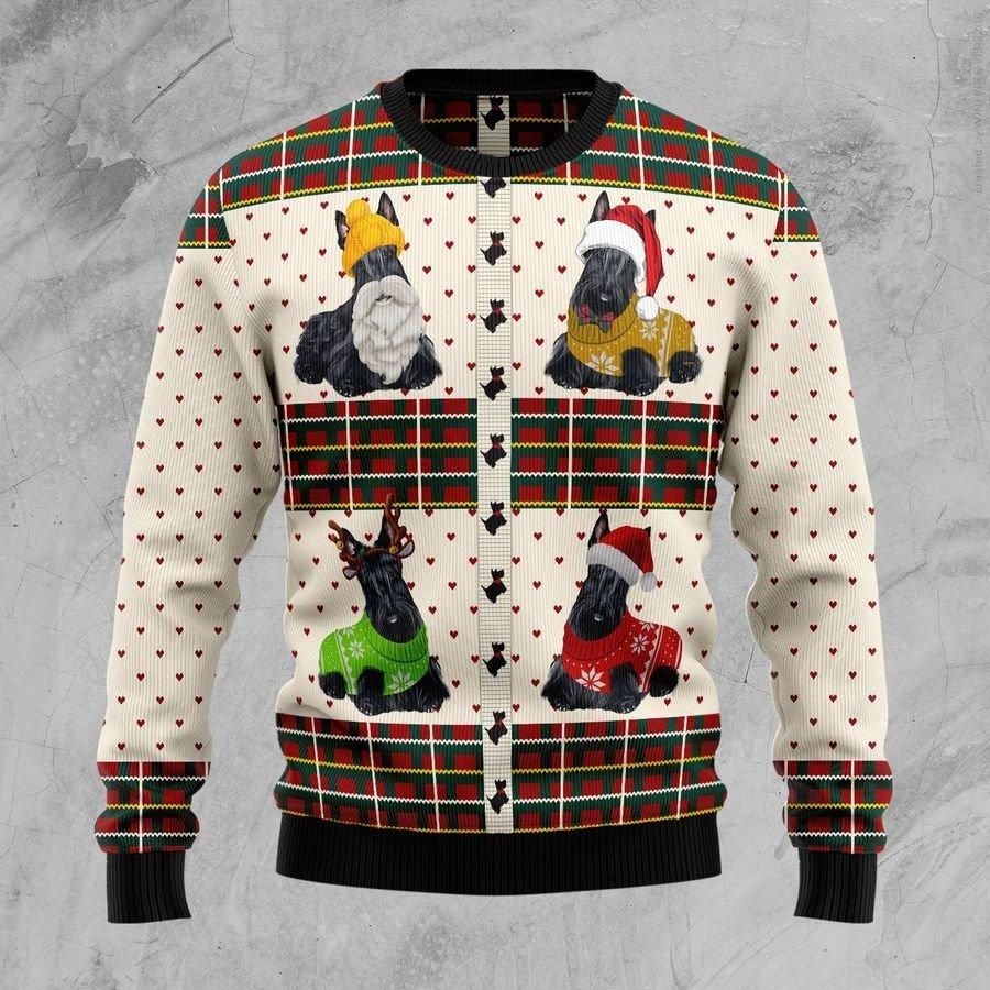 Scottish Terriers Ugly Christmas Sweater | For Men & Women | Adult | US1569- Best Christmas Gifts 2023