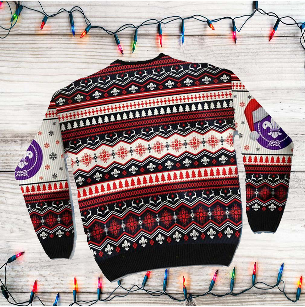 Scoutmas Is Coming Ugly Sweater For Scouts On National Ugly Sweater Day And Christmas Time- Best Christmas Gifts 2023