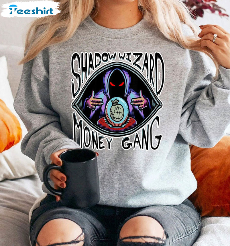 Shadow Wizard Money Gang Halloween Shirt, We Love Casting Spells Crewneck Hoodie