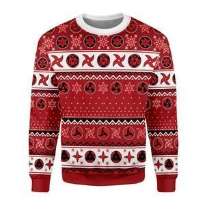 Sharingan Ugly Christmas Sweater | For Men & Women | Adult | US3311- Best Christmas Gifts 2023