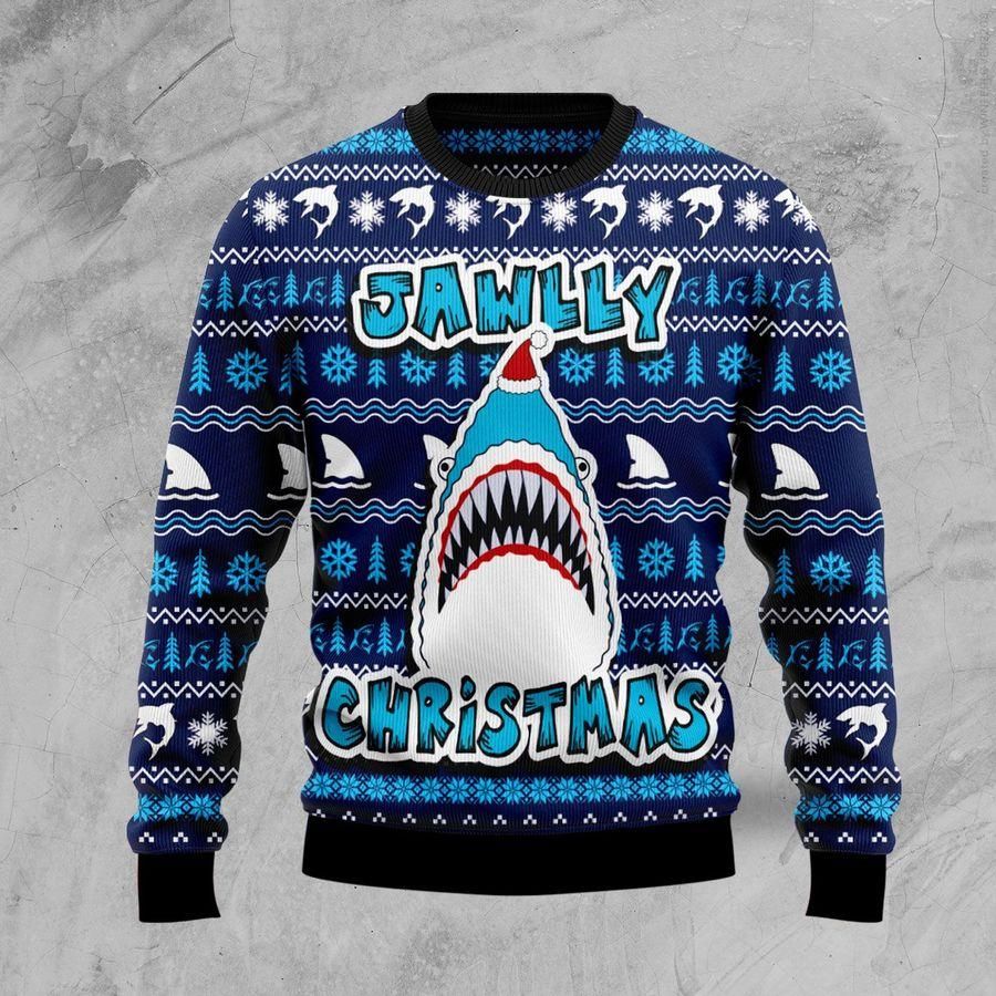 Shark Jawlly Ugly Christmas Sweater | For Men & Women | Adult | US1558- Best Christmas Gifts 2023