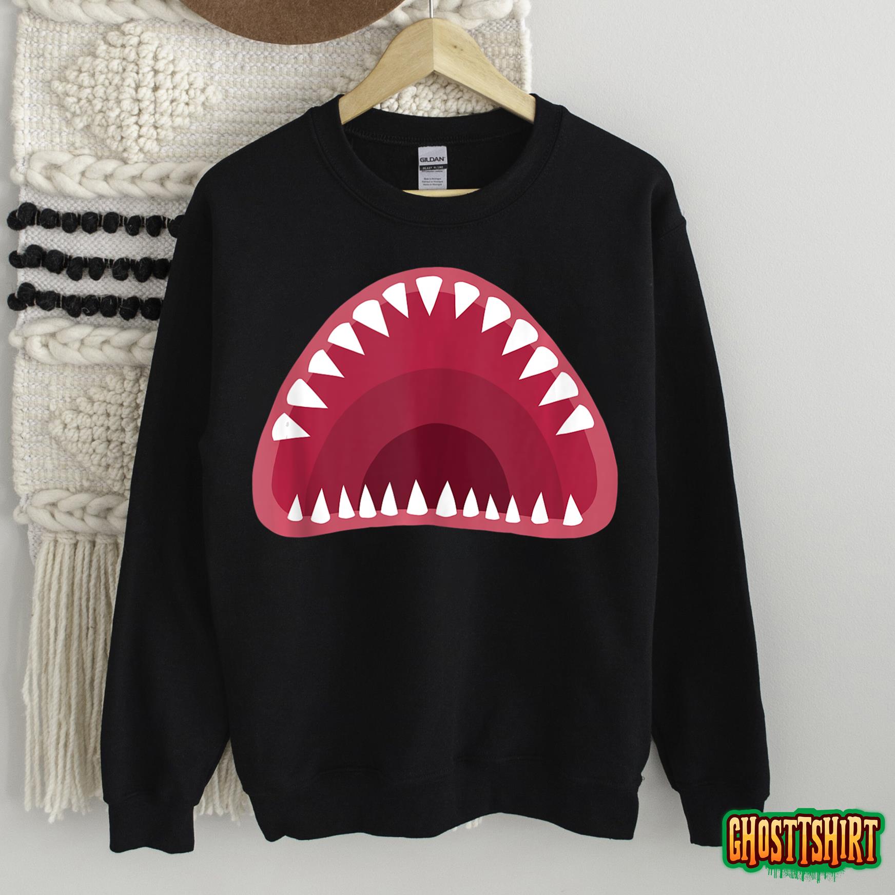 Shark Mouth Halloween Unisex T-Shirt