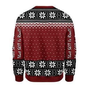 Shit Is Real Ugly Christmas Sweater | For Men & Women | Adult | US3598- Best Christmas Gifts 2023