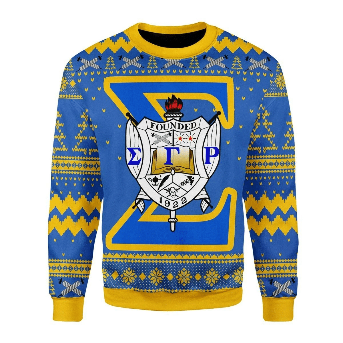 Sigma Gamma Rho Ugly Christmas Sweater | For Men & Women | Adult | US3693- Best Christmas Gifts 2023