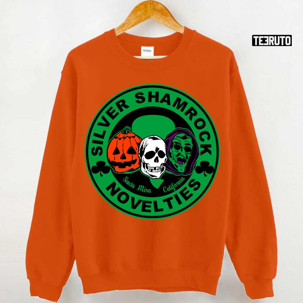 Silver Shamrock Halloween Unisex T-Shirt