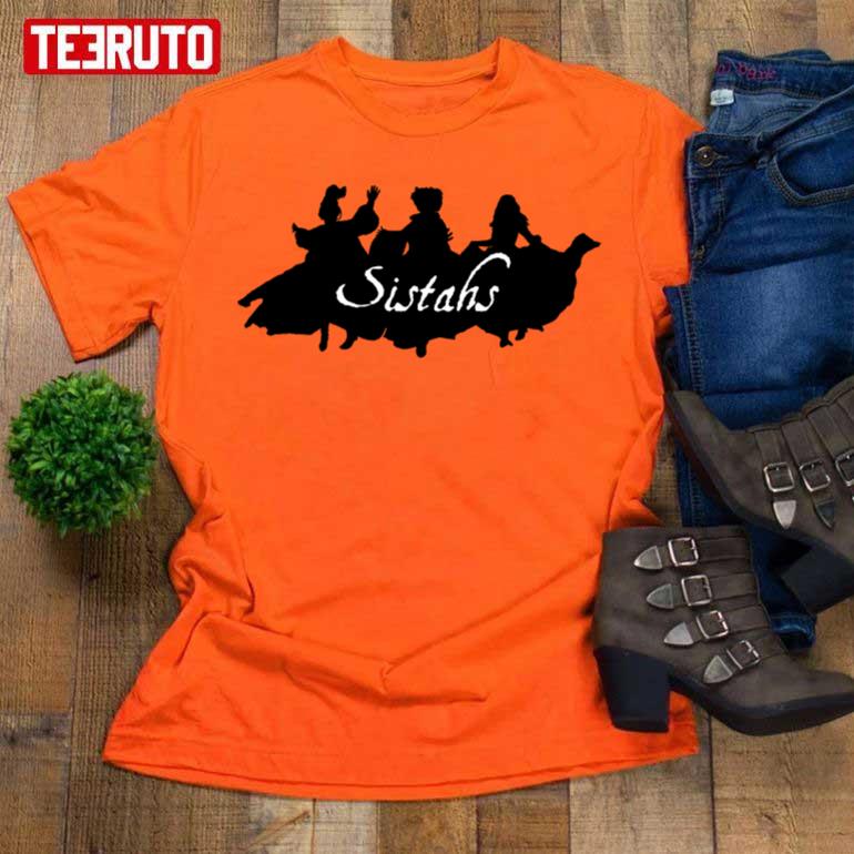 Sistahs Fitted Halloween Unisex T-Shirt